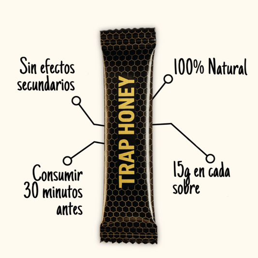 X5 Pack Miel con Shilajit, Poder y Vitalidad - TrapHoney™
